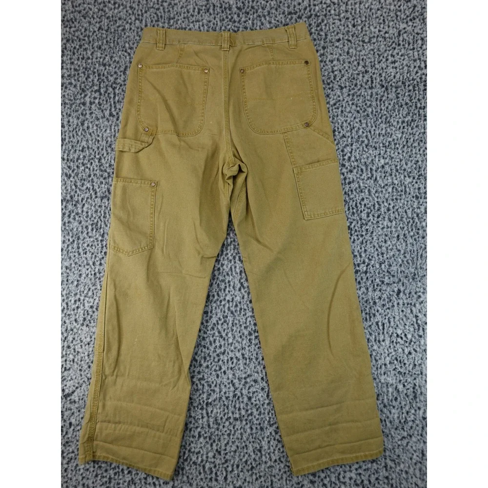 Banana Republic Carpenter Pant Mens‎ 31x30 Beige Double Knee Straight 409616